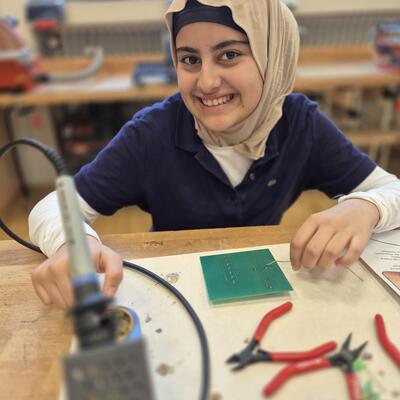 Firma Heel zu Gast im Technikunterricht der Realschule Baden-Baden